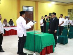 Rektor IAIN Langsa Lantik Dr Teuku Wildan Sebagai Dekan FUAD Baru