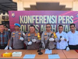 Warga Serahkan Senjata Sisa Konflik ke Polres Aceh Utara, Ini Himbauan Kapolres