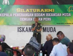 Tingkatkan Kerja Sama, Pendam IM Gelar Silaturahmi dengan Insan Pers Aceh