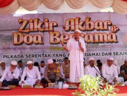 Mewujudkan Pilkada Damai 2024, Polresta Banda Aceh Gelar Zikir Akbar dan Doa Bersama 