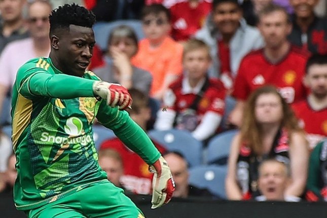 Andre Onana layak terpilih menjadi pemain terbaik dari duel ipswich vs man utd (Ipswich Town vs Manchester United) yang berakhir 1-1 dalam laga pekan 12 Premier League 2024/2025, Minggu (24/11/2024) malam WIB.