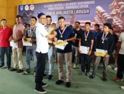 Seratusan Peserta Ikuti Open Tournament Catur Se-Sumatera Piala Walikota Langsa, Hunter Chalid Juara