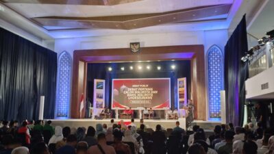 KIP Lhokseumawe Gelar Debat Publik Paslon Wali Kota dan Wakil Wali Kota 1 Aceh