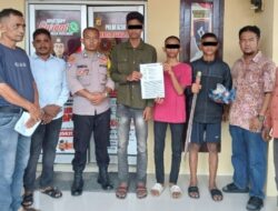 Dua Remaja Kecanduan Lem Ancam Abang Kandung dengan Golok, Diamankan Polisi