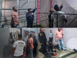 Deteksi Dini Gangguan Kamtib, Karutan Kabanjahe Lakukan Inspeksi Bangunan dan Brandgang