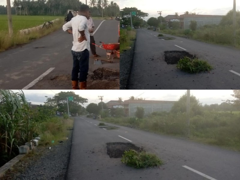 PUPR Aceh Utara Mulai Perbaikan Jalan Keude Krueng-Buloh Beureughang 1 Aceh