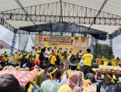 Tegal Selatan Menguning Puluhan Ribu Manusia Tumpah Ruah di HUT Ke 60 Partai Golkar