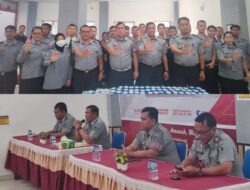 Rutan Kabanjahe Gelar Rapat Penguatan Tugas dan Fungsi, Serta Tes Urine bagi Pegawai