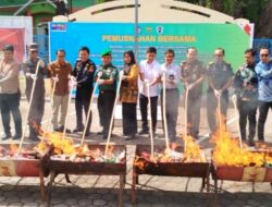 Bea Cukai Langsa Musnahkan BMMN Senilai 2,7 Miliar