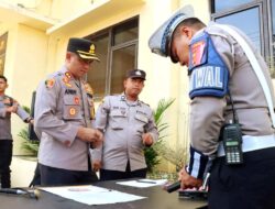 Tindak Lanjut Arahan Kapolda Aceh, Kapolres Langsa: Penggunaan Senpi Harus Sesuai Prosedur