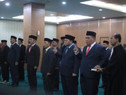 Pejabat Struktural Esselon II, III, dan IV di Lingkungan Pemkot Bekasi Secara Resmi Dikukuhkan