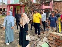 Kunjungi Korban Kebakaran, Ketua DPR Kota Langsa Beri Bantuan