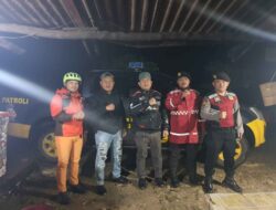 Polres Tanah Karo dan Basarnas Evakuasi Pendaki Hipotermia di Puncak Gunung Sibayak