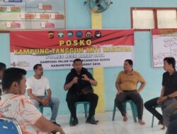 Polres Abdya Perkuat Satgas Kampung Bebas Narkoba