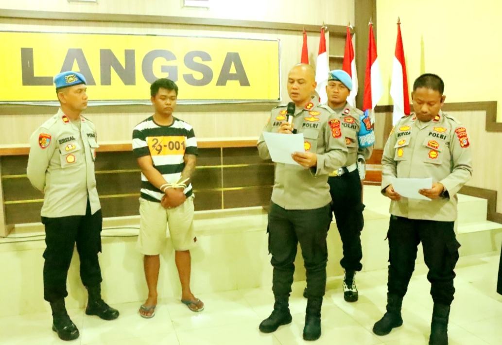 DPO Pembunuh Siswi Dalam Karung di Sumbar Berhasil Ditangkap Polres Langsa 1 IMG 20250225 191033