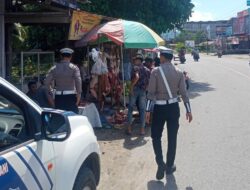 Polantas Aceh Hadir: Patroli dan Pengaturan Lalu Lintas di Hari Meugang 