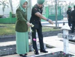 Kodim 0208 Asahan Gelar Ziarah ke Makam Pahlawan dalam Rangka HUT ke-69