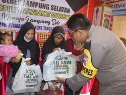 Polres Lampung Selatan Gelar Kegiatan “Jumat Berkah” untuk Peduli Stunting