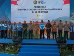 Presiden Republik Indonesia Prabowo Resmikan PLTA Asahan 3