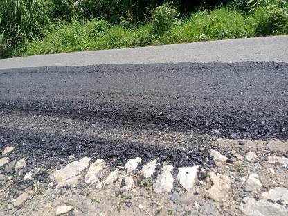 Jalan provinsi yang menghubungkan kabupaten Dharmasraya, Sumatera Barat dengan Tanjung Simalidu kabupaten Tebo Provinsi Jambi