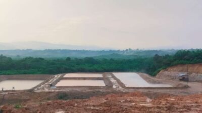 Kolam Limbah di PT. Mandiri Sawit Bersama (MSB).