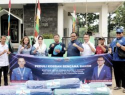 Demokrat Jabar Peduli Korban Banjir di Bogor