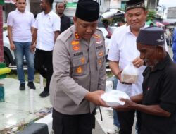 Sat Reskrim Polres Abdya Bagikan 200 Takjil Gratis