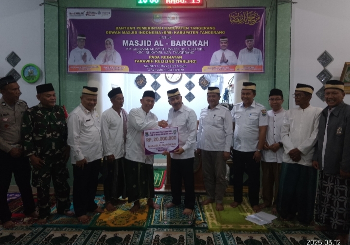 Tim Tarling Kabupaten Tangerang Kunjungi Masjid Al-Barokah Sukadiri 1 IMG 20250312 201521