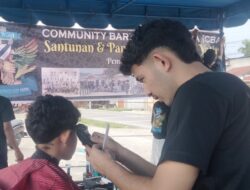 Komunitas Barbershop Abdya Gelar Pangkas Gratis dan Santunan untuk Anak Yatim-Piatu