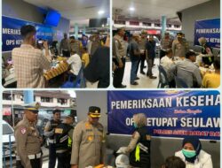 Kapolres Abdya Pimpin Langsung Pemeriksaan Kesehatan Gratis bagi Pengemudi dan Penumpang Angkutan Umum 