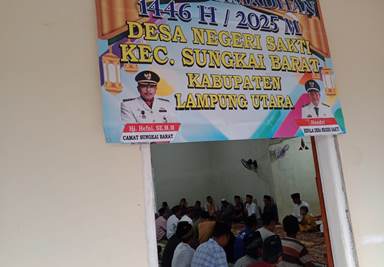 Pemdes Negeri Sakti Dapat Bukber dengan Warga