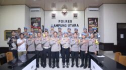 Biro Provos Divisi Propam Mabes Polri mengunjungi Polres Lampung Utara dalam rangka memberikan arah kepada Kasatgas Ops Ketupat Krakatau Polres Lampung Utara, Jum'at (28/3/25).