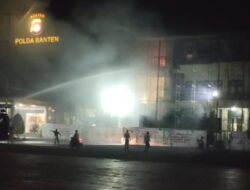 Gedung Polda Banten Lantai 3 Kebakaran 