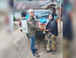 Forum Wartawan JIWHA Dharmasraya Peduli, Salurkan Bantuan untuk Korban Banjir Abaisiat
