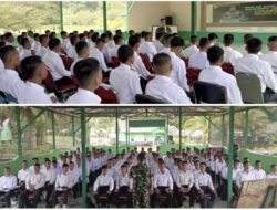 Beri Arahan Dan Motivasi Kepada Casis TNI AD, Dandim Qomar : Untuk Menjadi Seorang Prajurit Tidaklah Mudah