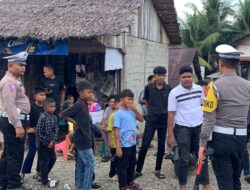 Satlantas Polres Aceh Barat Daya Lakukan Penertiban Senjata Mainan untuk Amankan Jalur Mudik