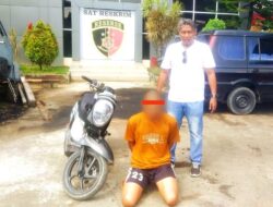 Polres Langsa Tangkap Pelaku Curanmor dan Amankan BB