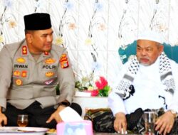 Kapolres Aceh Timur Awali Tugas Silaturahmi ke Ulama Aceh Abu Paya Pasi