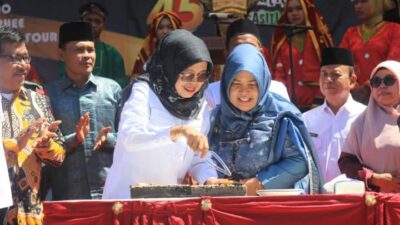Wakil Bupati Dharmasraya, Leli Arni. (Foto; Hatian Daerah/HO/Diskominfo Dharmasraya)