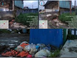 Usaha Gudang Wortel di Jalan Udara Diduga Buang Limbah ke Drainase