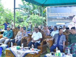 Wabup Aceh Tamiang Ikuti Gerakan Tanam Padi Serentak Bersama Presiden
