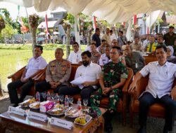Kasdam IM Hadiri Vicon Bersama Presiden, Dukung Gerakan Tanam Padi Serentak di 14 Provinsi