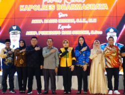 Bupati Dharmasraya Annisa Hadiri Pisah Sambut Kapolres