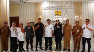 Bupati Dharmasraya, Annisa Suci Ramadhani berkunjung ke BPNJ.