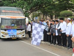 Pelepasan Khidmat 179 Calon Haji Lhokseumawe, Wakil Wali Kota Sampaikan Pesan Religius