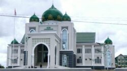 Gedung Rektorat IAIN Lhokseumawe yang berubah status jadi UIN Sultanah Nahrasyiah Lhokseumawe