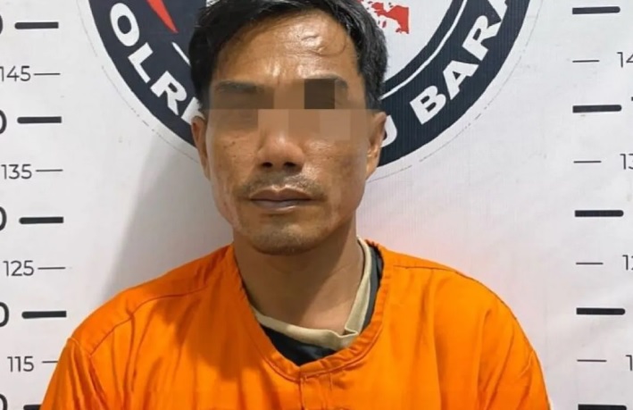 Pria Berinisial B, warga jawa timur di ciduk Polres Batu Bara kantongi hampir 2 Kg Sabu (ANTARA/HO-Polres Batu Bara)