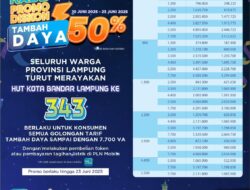 Diskon 50℅ Tambah Daya Listrik PLN Berlaku di Seluruh Lampung, Termasuk Kabupaten Pringsewu