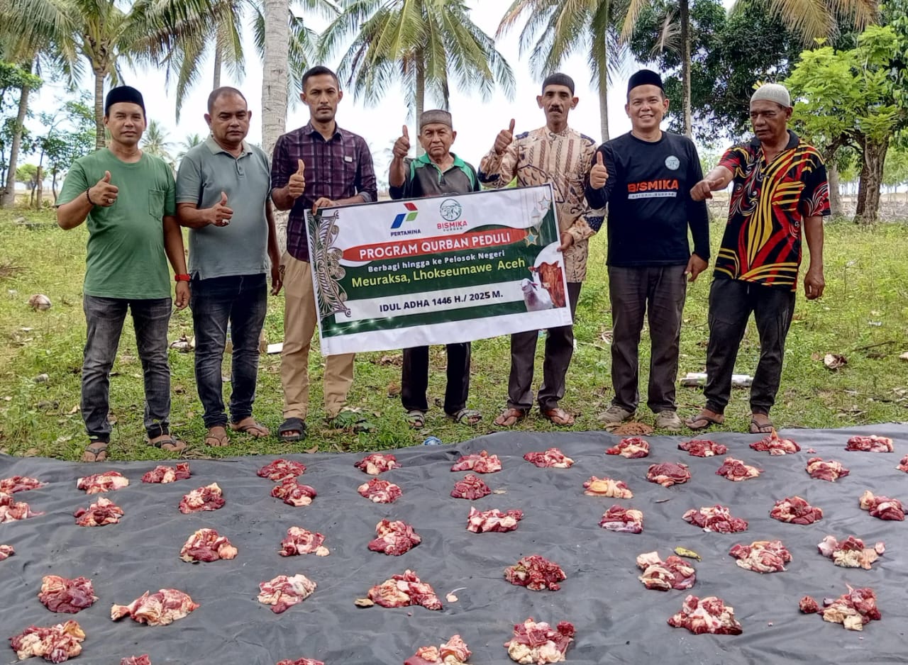 200 Kantong Daging Qurban Disalurkan ke Masyarakat Pesisir Kuala Meuraksa, Lhokseumawe 1 IMG 20250609 WA0004