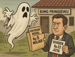 Penyertaan Modal Rp 5 Miliar, Dividen Rp 22 Juta: Ini BUMD Pringsewu atau Kantor Hantu?
